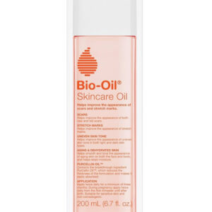 Bio-Oil Skincare Body Oil Serum, Face and Body Moisturizer with Vitamin E & A, for Scars, Stretch Marks, Sensitive Skin, All Skin Types, Dermatologist Recommended, Non-Comedogenic, 6.7 Oz