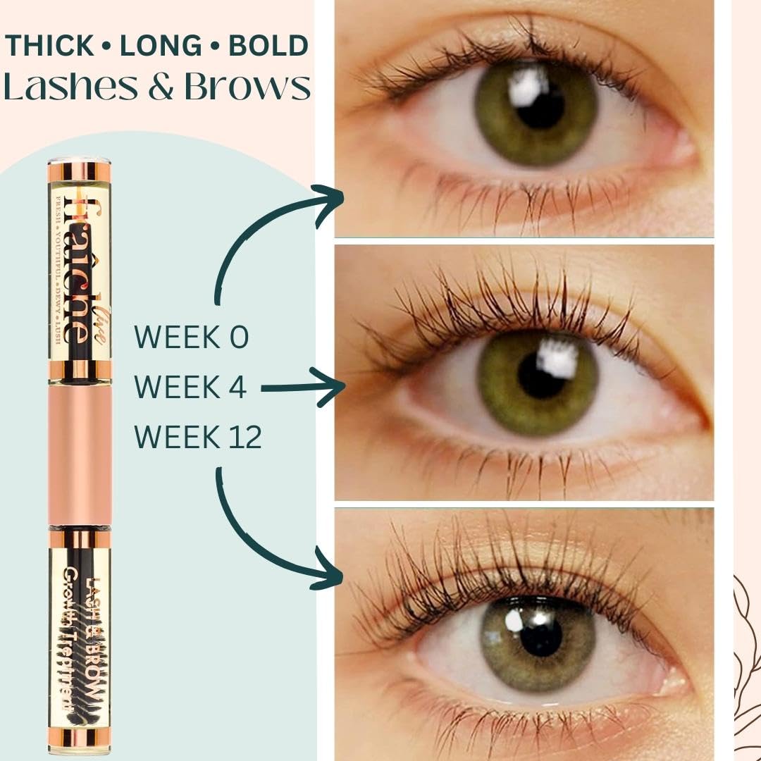 Live Fraiche Organic Castor Oil for Face (2oz) + FREE Filled Mascara Tube, 100% Pure USDA Eyebrow Eyelash Growth Serum, Cold Pressed, Hexane Free Hair Lash Serum - Image 7