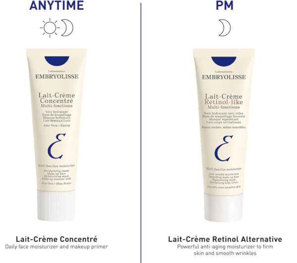 Embryolisse Lait-Crème Concentré, Multifunction Daily Moisturizer, Primer, and Makeup Remover, Suitable for All Skin Types. French Face Cream With Shea Butter & Aloe Vera - Image 3