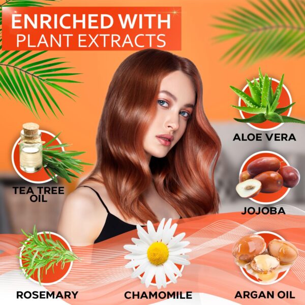 Keratin Hair Mask - Sulfate Free Hydrating Deep Conditioner Treatment for Dry, Damaged and Split Ends - Moisture for Frizzy and Curly Hair - For Women and Men - Moisturizer Care to Repair Damage - Image 4