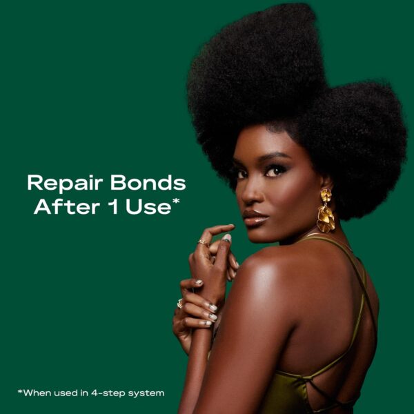 SheaMoisture Bond Repair Shampoo, Conditioner, Leave-In, & Masque 4 Pk Alma Oil to Strengthen Hair with Restorative HydroPlex Infusion - Image 4