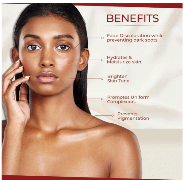 Neoprosone, Skin Brightening Cream | 1.7 Fl oz / 50 ml | Fade Dark Spots on: Face, Elbows, Knees, Body | with Alpha Arbutin, Lactic Acid, Castor Oil - Image 5