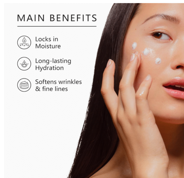 Asterwood Hyaluronic Acid Moisturizer - Anti-Aging, Wrinkle Reducing, Moisturizing, Hydrating - Fragrance-Free, Non-Comedogenic - 1.7 Fl Oz - Image 2