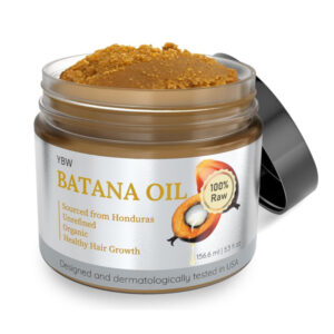 YBW Batana Oil for Hair Growth Dr. Sebi Organic, Natural, Pure and 100% Raw Batana Oil Paste from Honduras - Botana Enhances Hair Thickness, Prevents Loss for Men and Women
