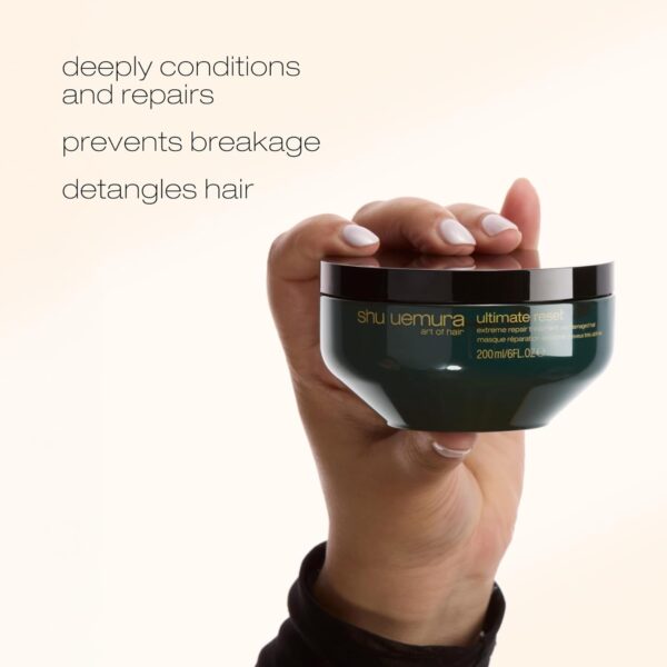 Ultimate Reset Extreme Repair Hair Mask - Strengthens to Reduce Breakage and Split Ends, Deeply Conditions and Nourishes, With Japanese Rice Extract, 6 Fl Oz - Image 4