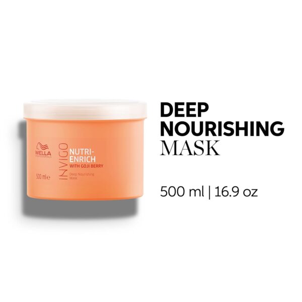 Wella Professionals Invigo Nutri-Enrich Mask Deep Nourishing & Moisturizing For Dry Hair Damaged oz - Image 7