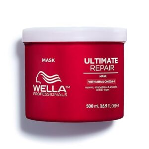 Wella Professionals ULTIMATE REPAIR Mask for Damaged Hair | Repairs, Strengthens, & Smooths with AHA & Omega-9 | For All Hair Types