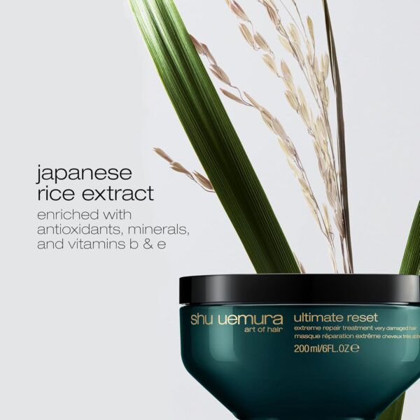 Ultimate Reset Extreme Repair Hair Mask - Strengthens to Reduce Breakage and Split Ends, Deeply Conditions and Nourishes, With Japanese Rice Extract, 6 Fl Oz - Image 3