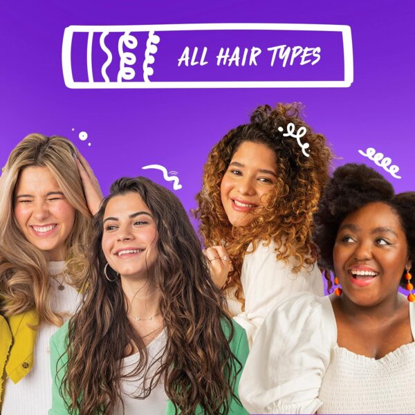 Aussie Hair Insurance Leave-In Conditioner Spray, Frizz Control, Softening with Jojoba & Sea Kelp, Moisturizing Treatment for All Hair Types, Juicy Citrus, 8 Fl Oz Each, Triple Pack - Image 4