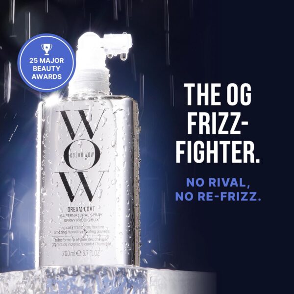 COLOR WOW Dream Coat Supernatural Spray – Keep Your Hair Frizz-Free and Shiny No Matter the Weather with Award-Winning Anti-Humidity Treatment - Image 3